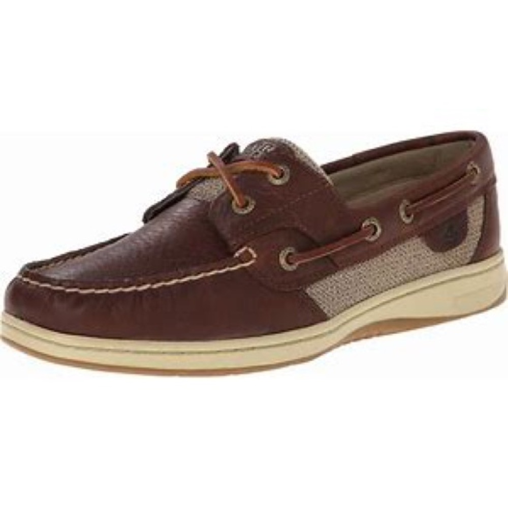 Women’s Brown Sperry Top Sider boat shoe loafer